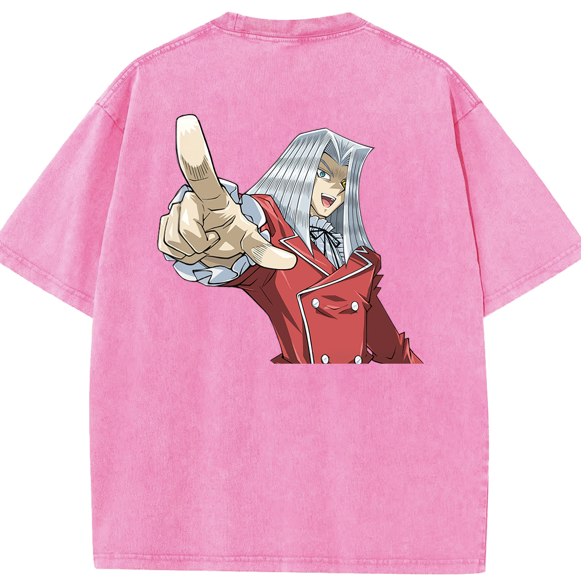 （画像用） 遊☆戯☆王 Yu-Gi-Oh! 綿100% ヴィンテージ風 半袖Tシャツ（背面プリント）
